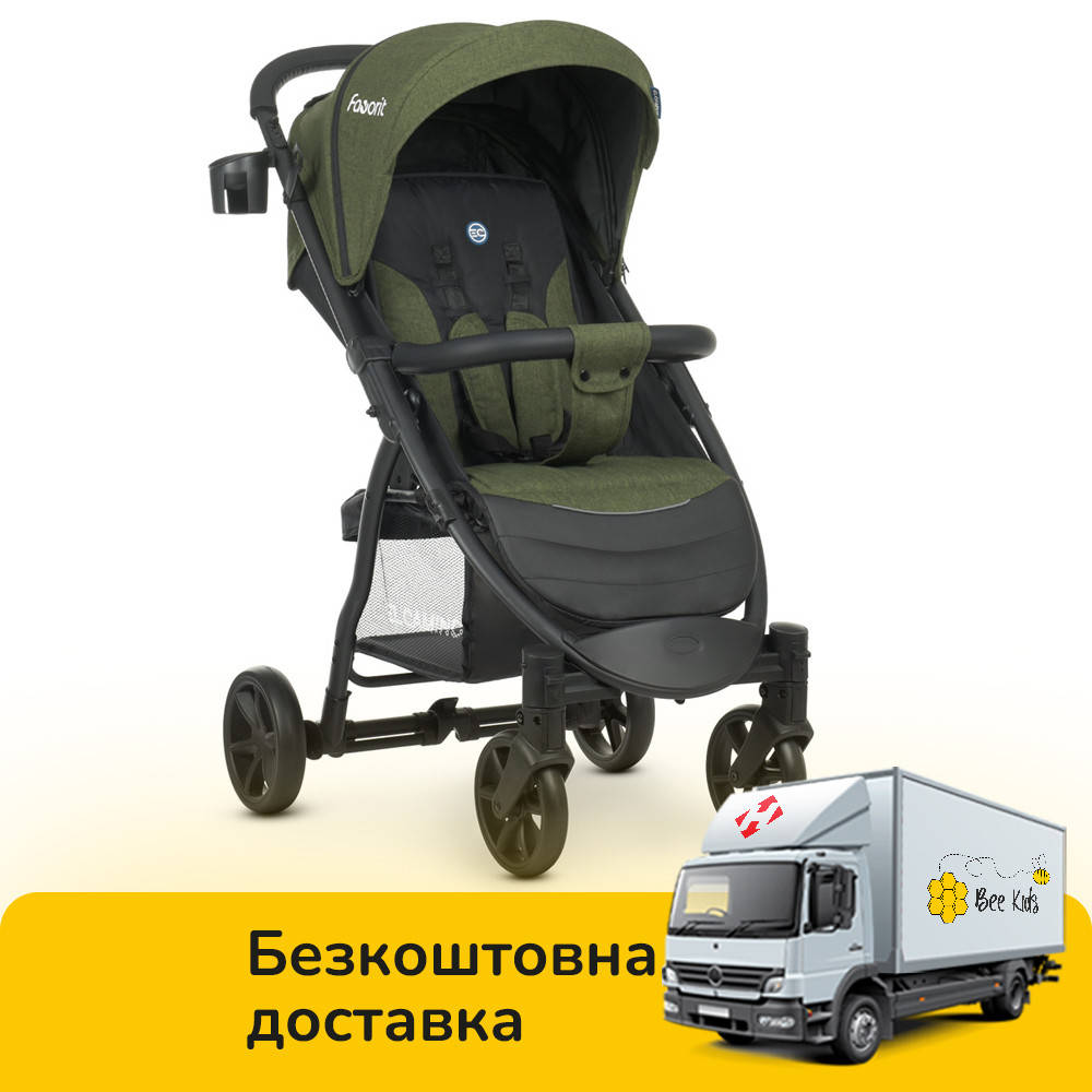 

Детская прогулочная коляска El Camino Favorit M 3409N Moss Green Хаки