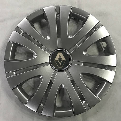 

Колпаки Renault R15 серебро - (SJS ke1903) - комплект (4 шт.)