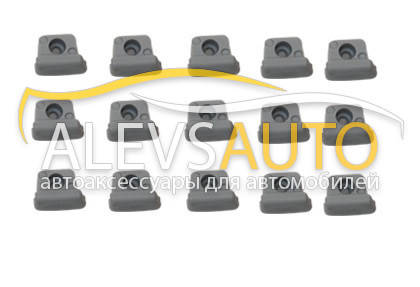 

Заглушки для салазок штор серые 1 шт.