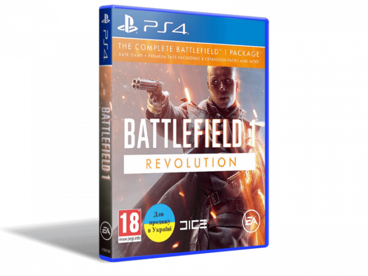 

Игра Battlefield 1 Revolution Playstation 4 (PS4), русская версия