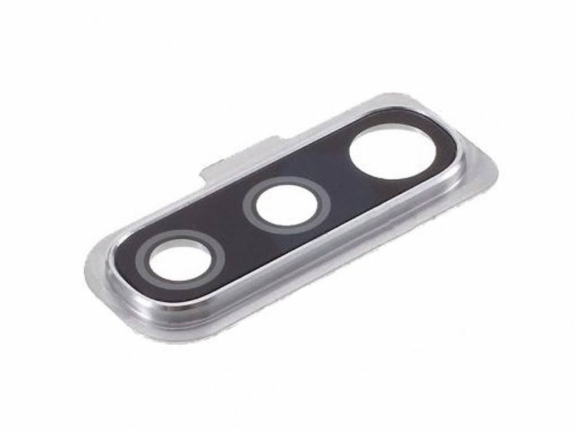 

Стекло камеры Samsung A70 (SM-A705) белое сервисный оригинал с разборки