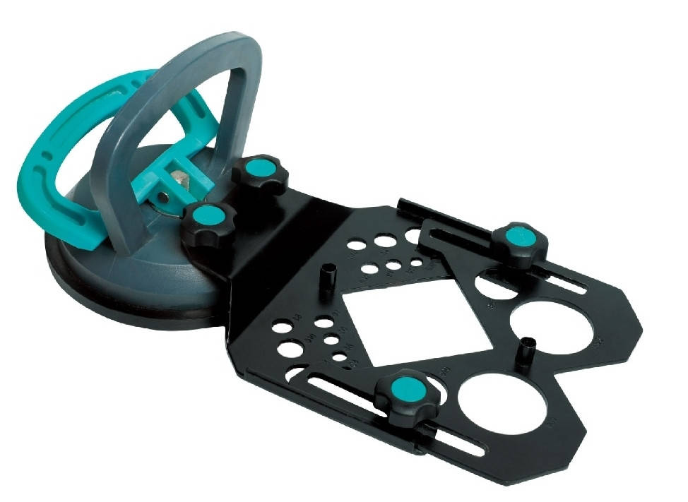 

Кондуктор BIHUI металлический с пластиковой присоской, регулируемый (DBGM)