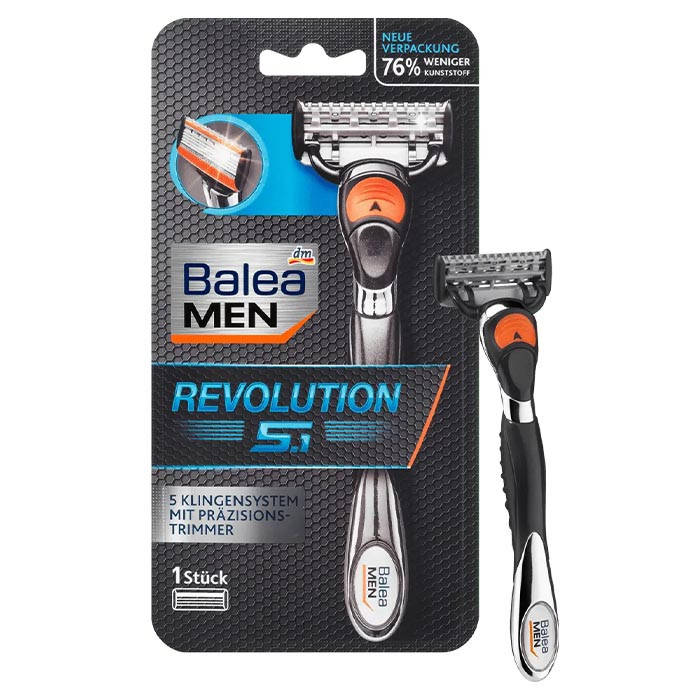 

Станок для бритья Balea Men revolution 5.1 для мужчин