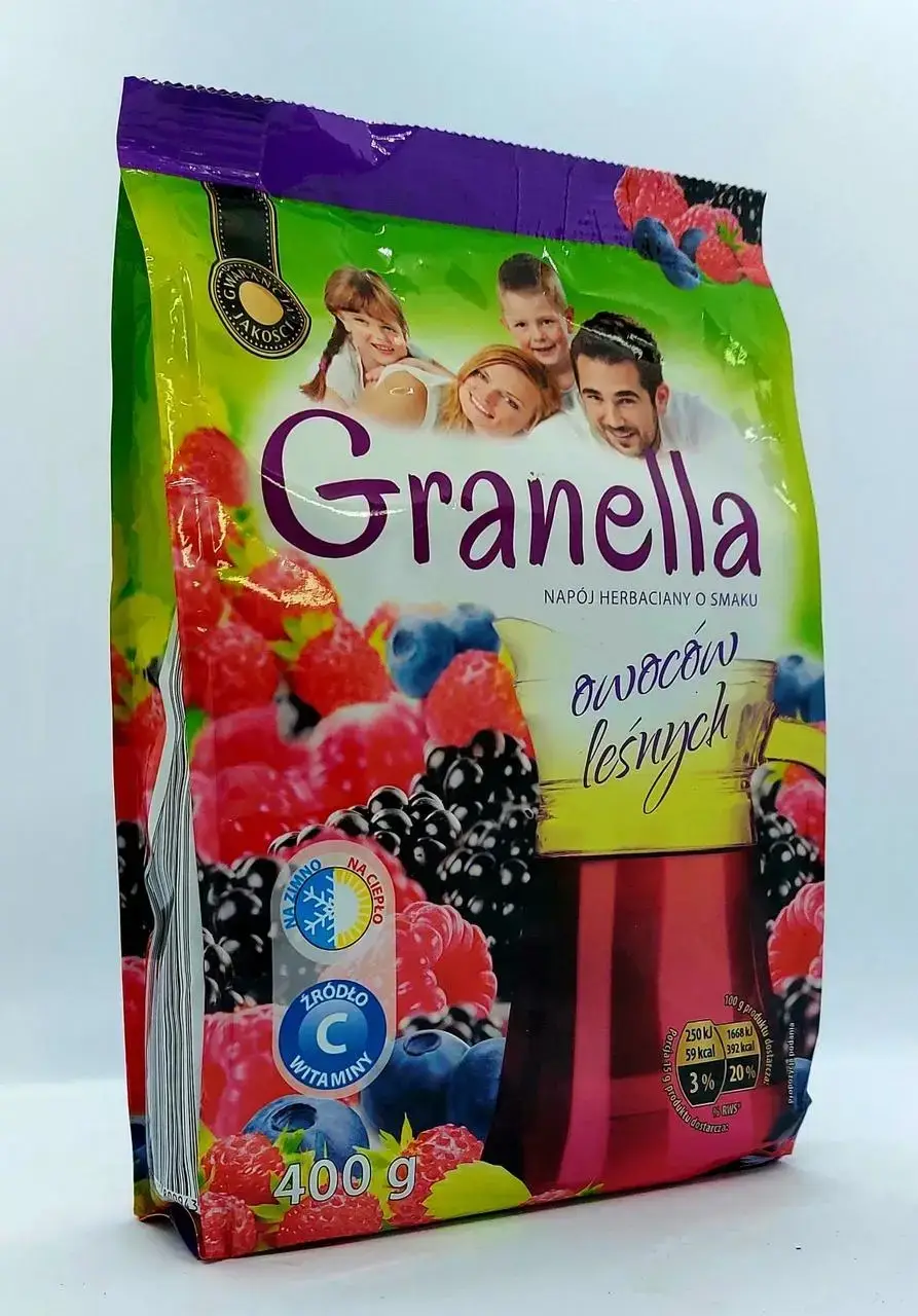 

Чай растворимый Granella лесная ягода,400 грамм,Польша