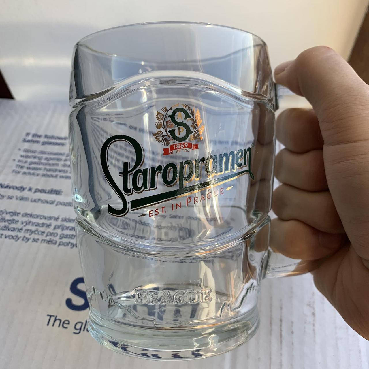 

Пивные кружки Staropramen (Старопрамен) 0.5 л, Прозрачный