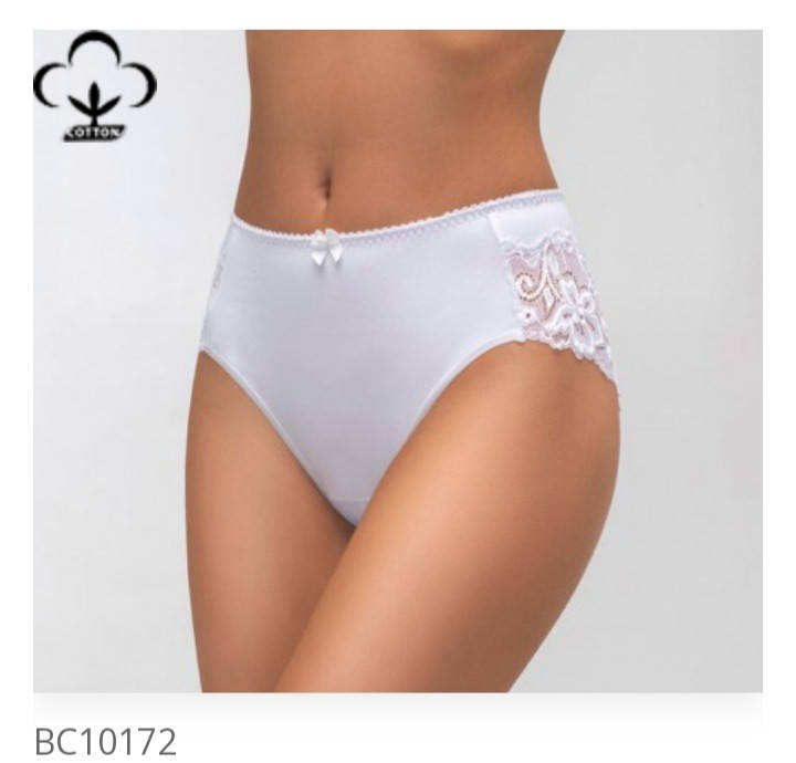 

Трусики женские La Vivas BC 10172 завышенной талией, ( 1 шт в уп.), Бежевый