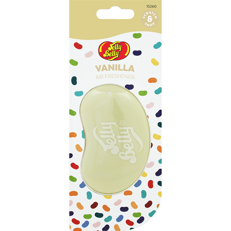 

Освежитель воздуха для авто 3D Ваниль Jelly Belly, арт.15260