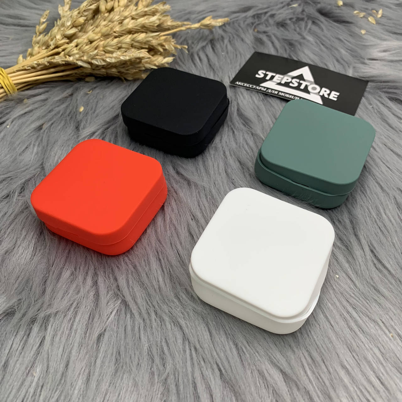 

Чехол силиконовый тонкий для Xiaomi Mi Air 2 SE без карабина однотонный