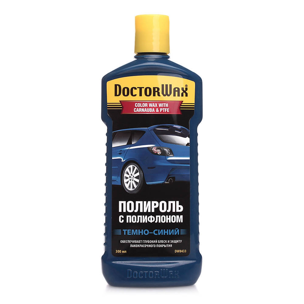 

Полироль с полифлоном DoctorWax DW8433 Темно-синяя 300мл