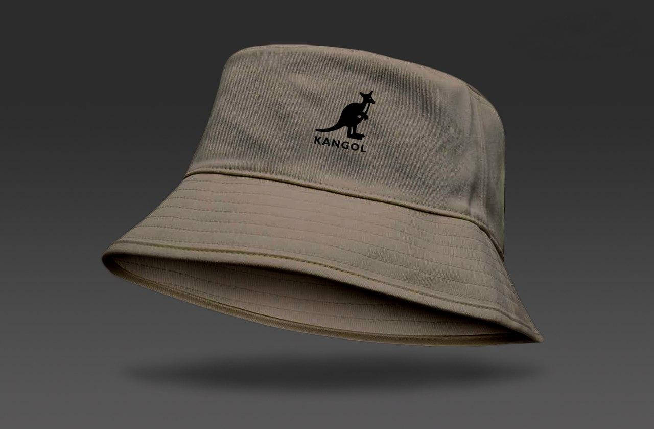 

Летняя серая панама Kangol,панамка кенгол серая