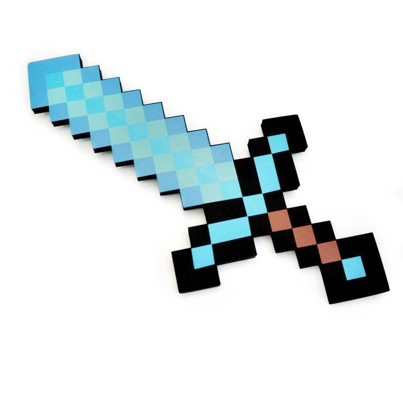 

Меч игрушка Minecraft алмазный меч Майнкрафт 60 см