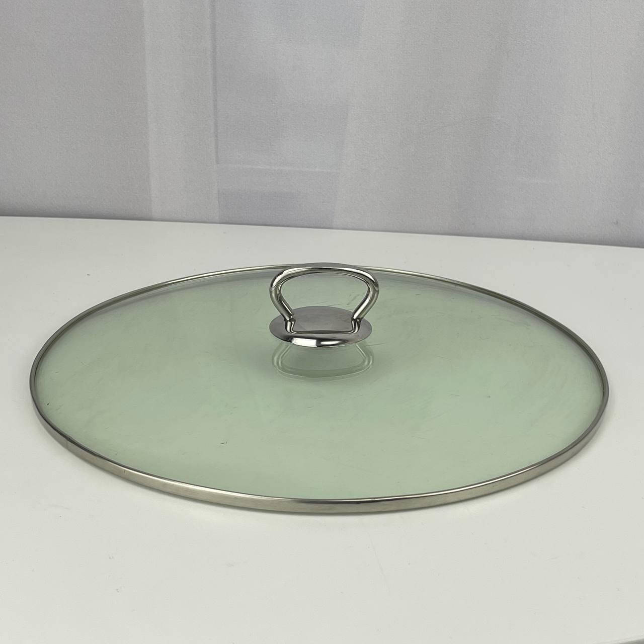 

Крышка с ручкой стеклянная L-028 28 см, Прозрачный