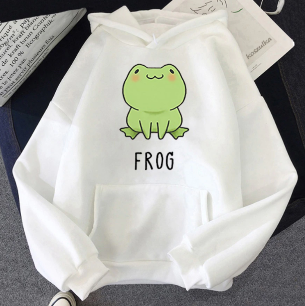 

Худи Frog Весна/осень, Белый