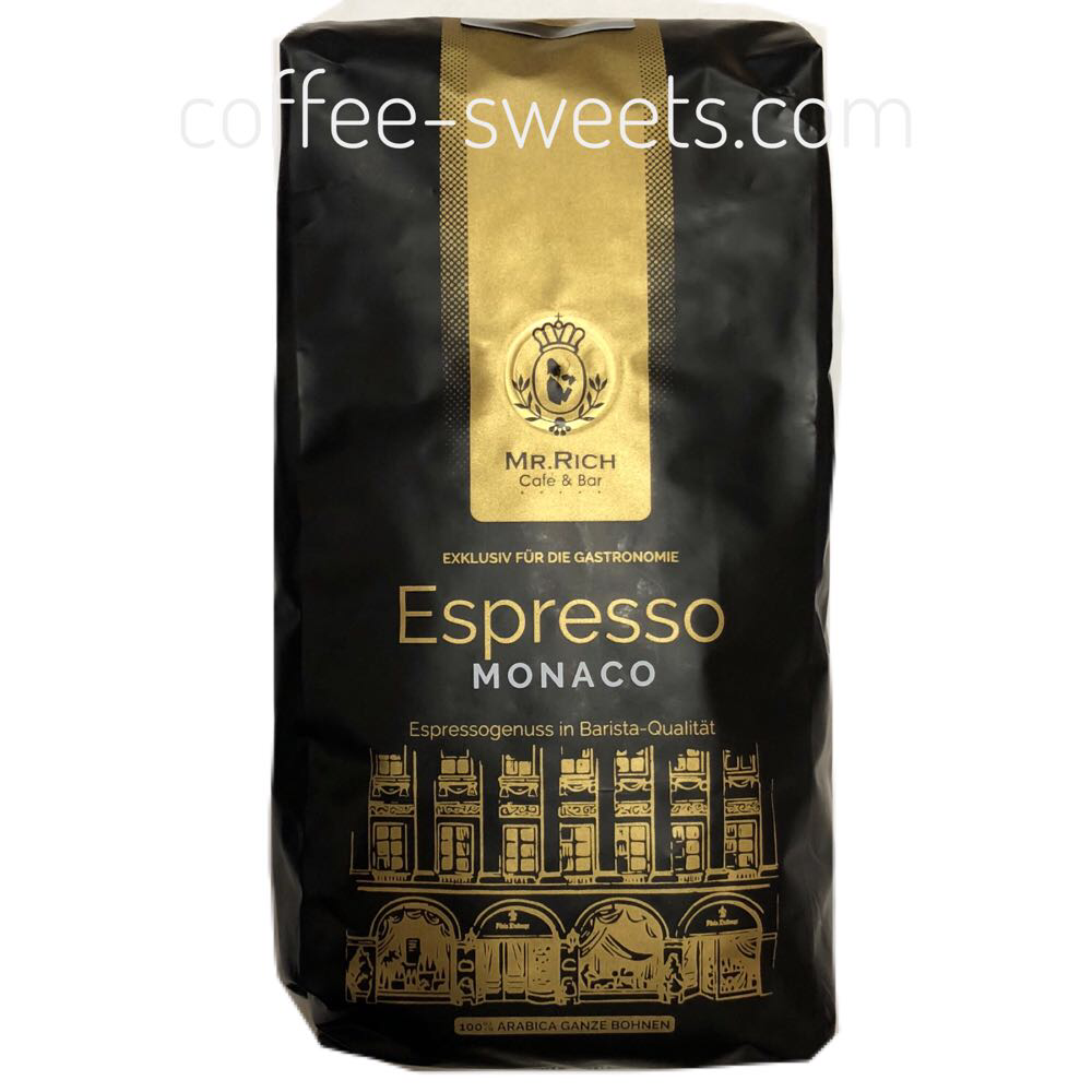 

Кофе зерновой Mr.Rich Espresso Monaco 500g