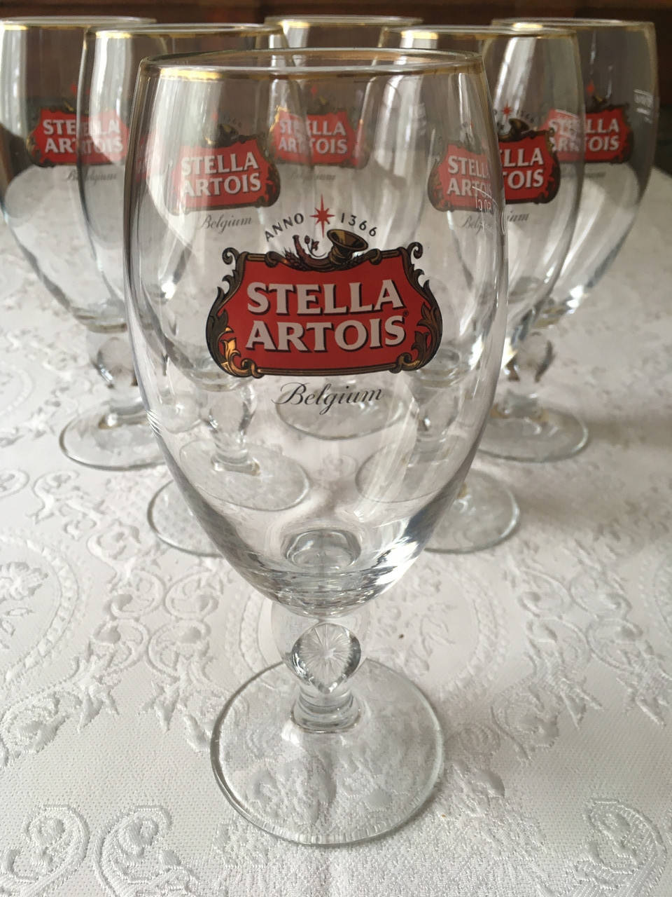 

Комплект пивных бокалов Стелла (Stella) 0.5 л (6 шт). Pasabahce, Прозрачный