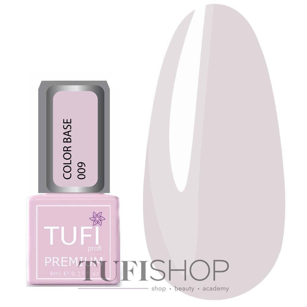 

Цветная база TUFI profi PREMIUM Color Base 009 полупрозрачная розовый беж 8 мл (0103708)