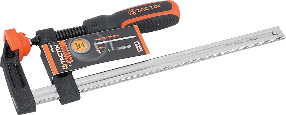 

Струбцина F-типа 300X80мм Tactix. Струбцина F-типа столярная [INSTCTCFC300080PT0]