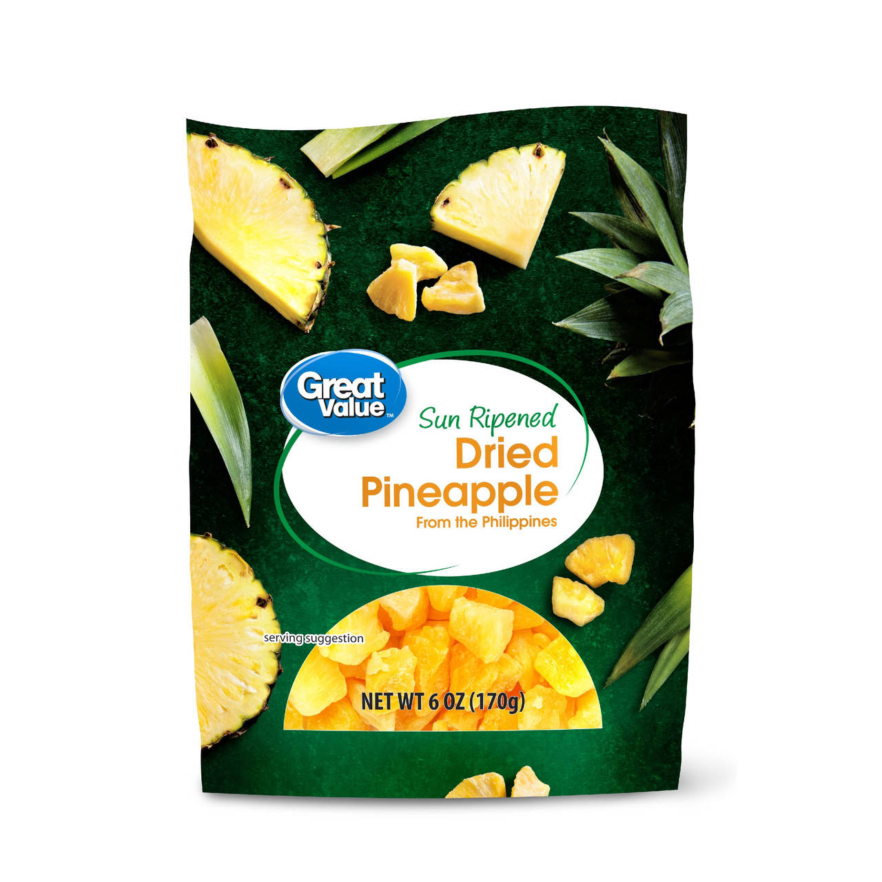 

Great Value Dried Pineapple 170g