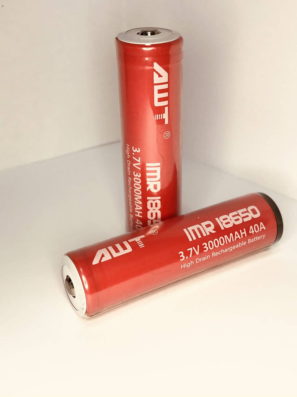

Аккумулятор AWT IMR18650 LI-ION 3000 mAh 3.7V (ДО 40A) С ЗАЩИТОЙ!!!