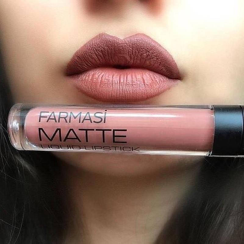 

Жидкая Нюдовая матовая помада 03 не оставляет следов Matte Farmasi