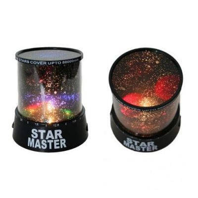 

Светильник проектор ночник Звёздное небо Star Master Стар Мастер с USB-кабелем