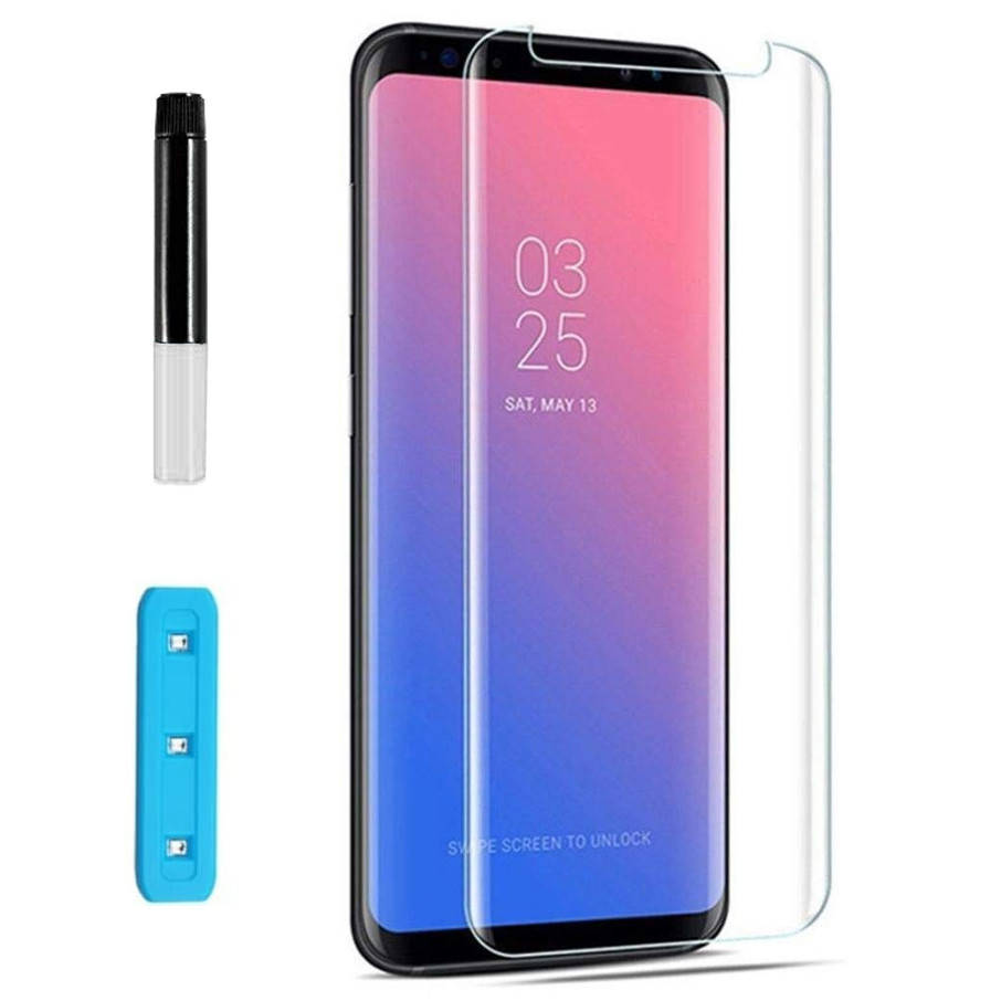 

Защитное 3D стекло Nano Optics с УФ лампой для Samsung Galaxy S9+, Прозрачный
