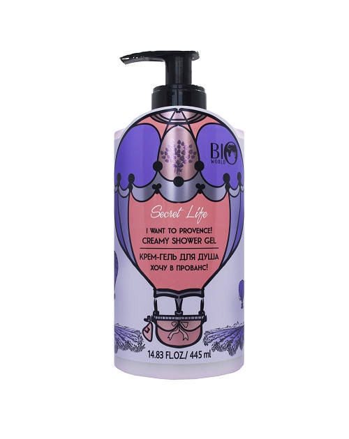 

Крем-гель для душа BioWorld Хочу в Прованс