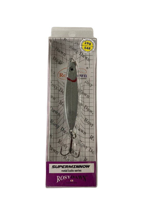 

Пилькер Блесна Rosy Dawn Iron Minnow 28g Цвет#04