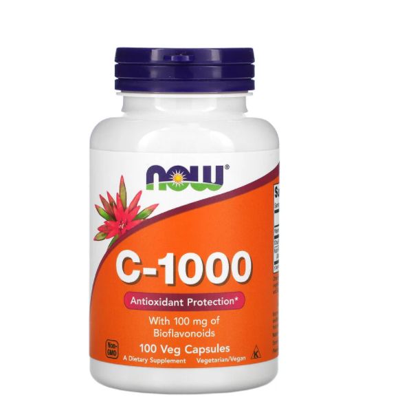 

Биофлавоноиды, Now Foods, C-1000 RH, 100 таблеток
