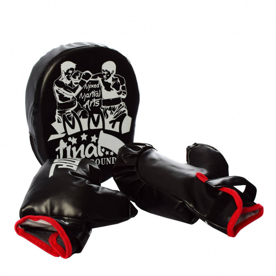 

Детские перчатки для бокса и боксерская лапа