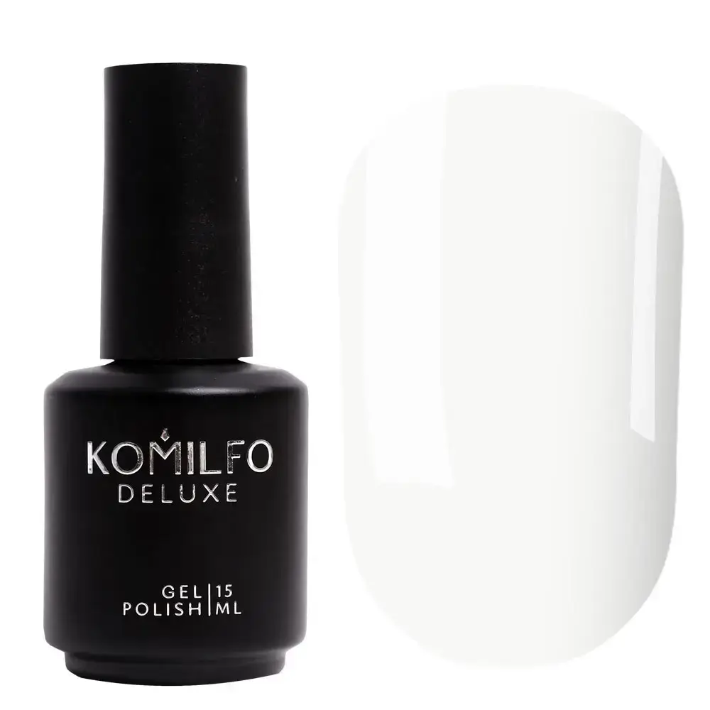 

Гель-лак Komilfo French Collection №F010 (белый, эмаль, для френча), 15 мл