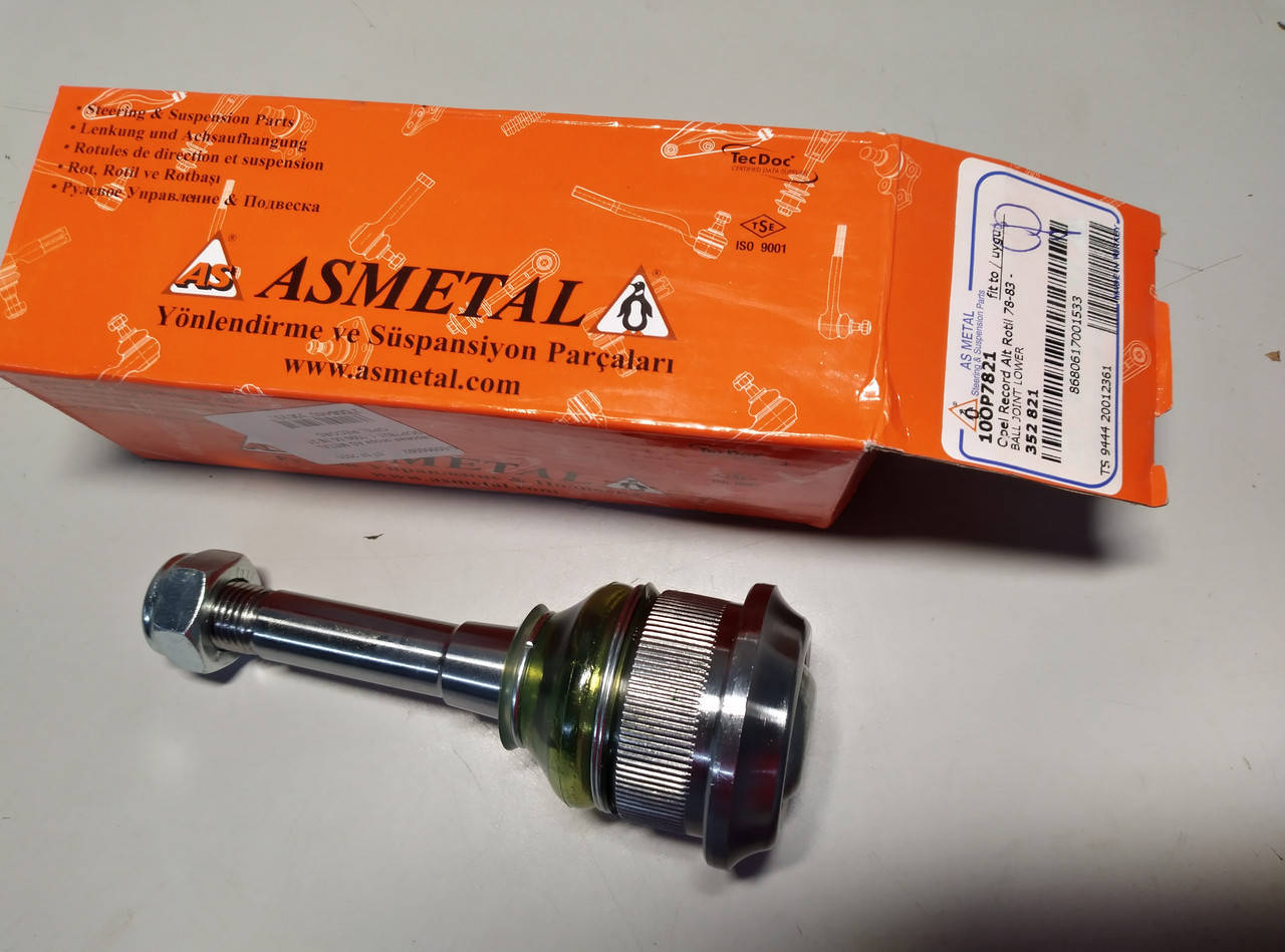 

Шаровая опора AS METAL 10OP7821 1.1099.05.78.21 OPEL RECORD