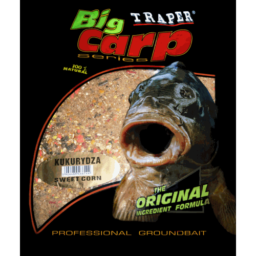 

Прикормка Traper серия Big Carp Kukurydza (Кукуруза) 2.5кг.