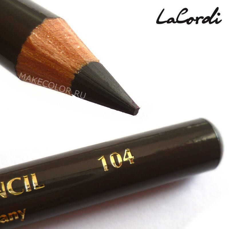 

Карандаш для бровей LaCordi №104 Мягкий графит