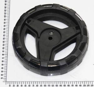 

Ось, заднее и переднее колеса в сборке с кришками Einhell GC-EM 1536