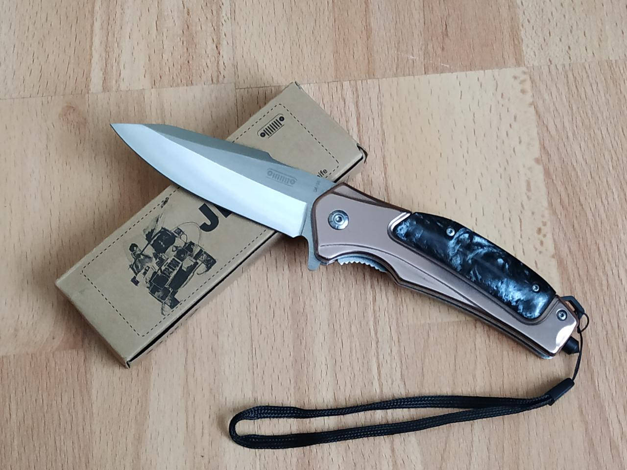 

Нож тактический складной полуавтоматический со стеклобоем 20 см