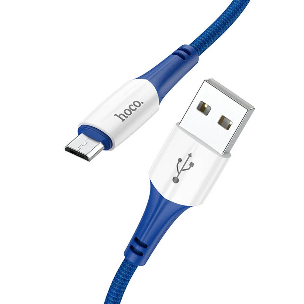 

USB кабель Hoco X70 1m Micro синий