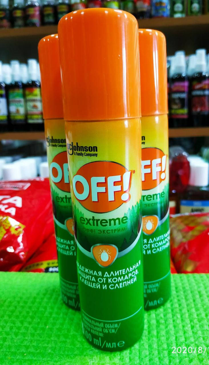 

Аэрозоль Off Extreme от комаров