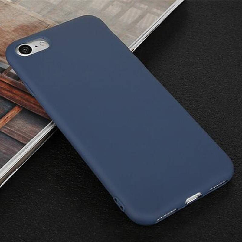 

Чехол Style для Iphone 5 / 5s бампер силиконовый синий