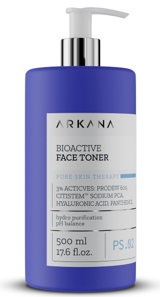 

Bioactive Face Toner - биоактивный тоник для всех типов кожи, восстанавливает уровень NMF в коже, 500 мл