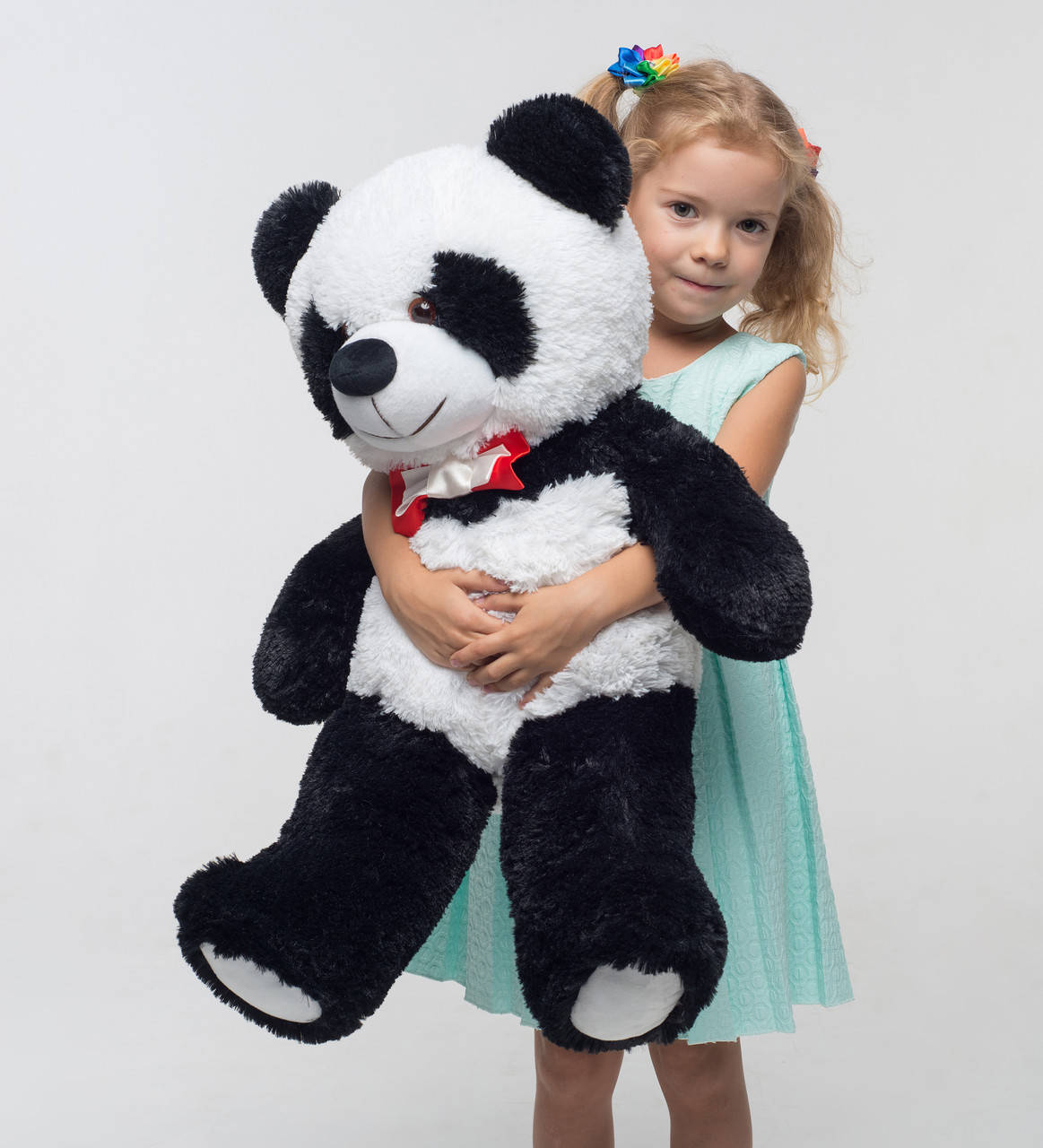 

Мягкая игрушка для детей и взрослых, плюшевый Мишка, медведь Панда, цвет бело-черный, размер 90 см