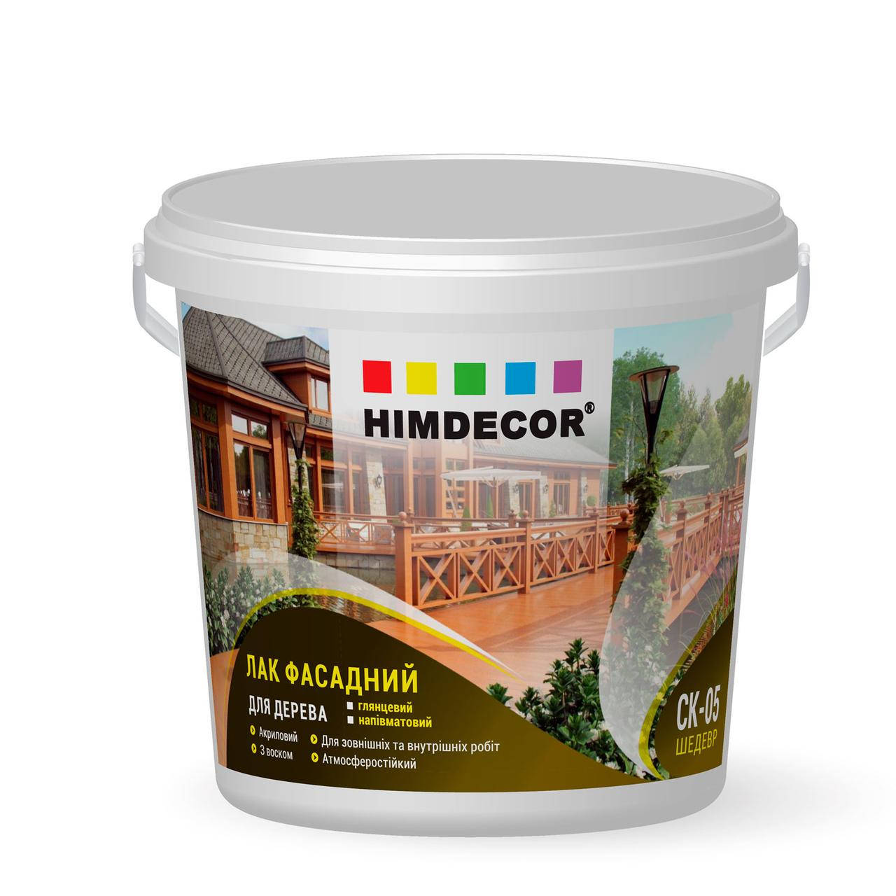 

Фасадный лак Himdecor СК-05 полуматовый 2.2кг