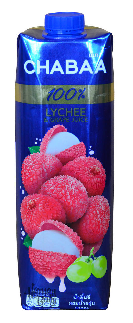 

Сок личи, 1 л, ТМ Chabaa, Таиланд