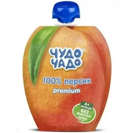 

Пюре Чудо-Чадо 90 г (Пауч) Персик 100%