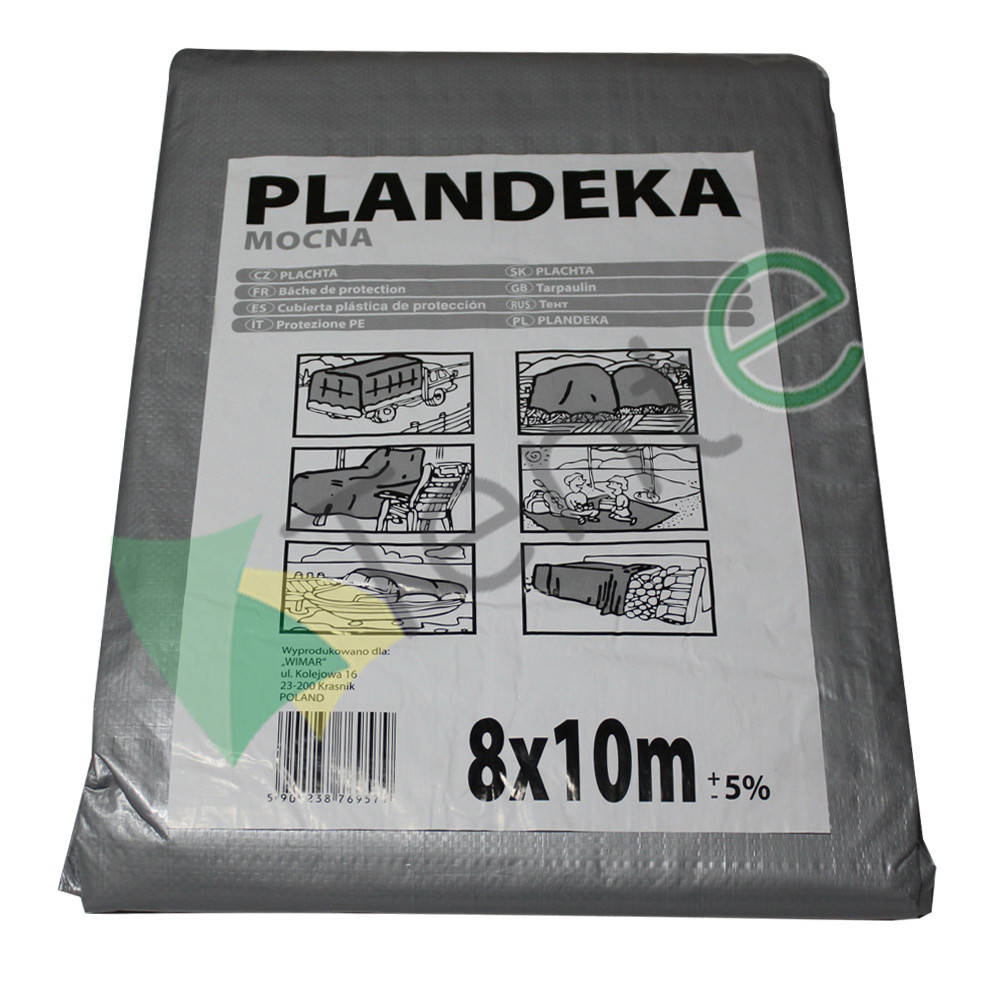 

Тенты для зерна, сена, силоса, агрохимии Tarpaulin MOCNA 120 г/м2 8х10 м