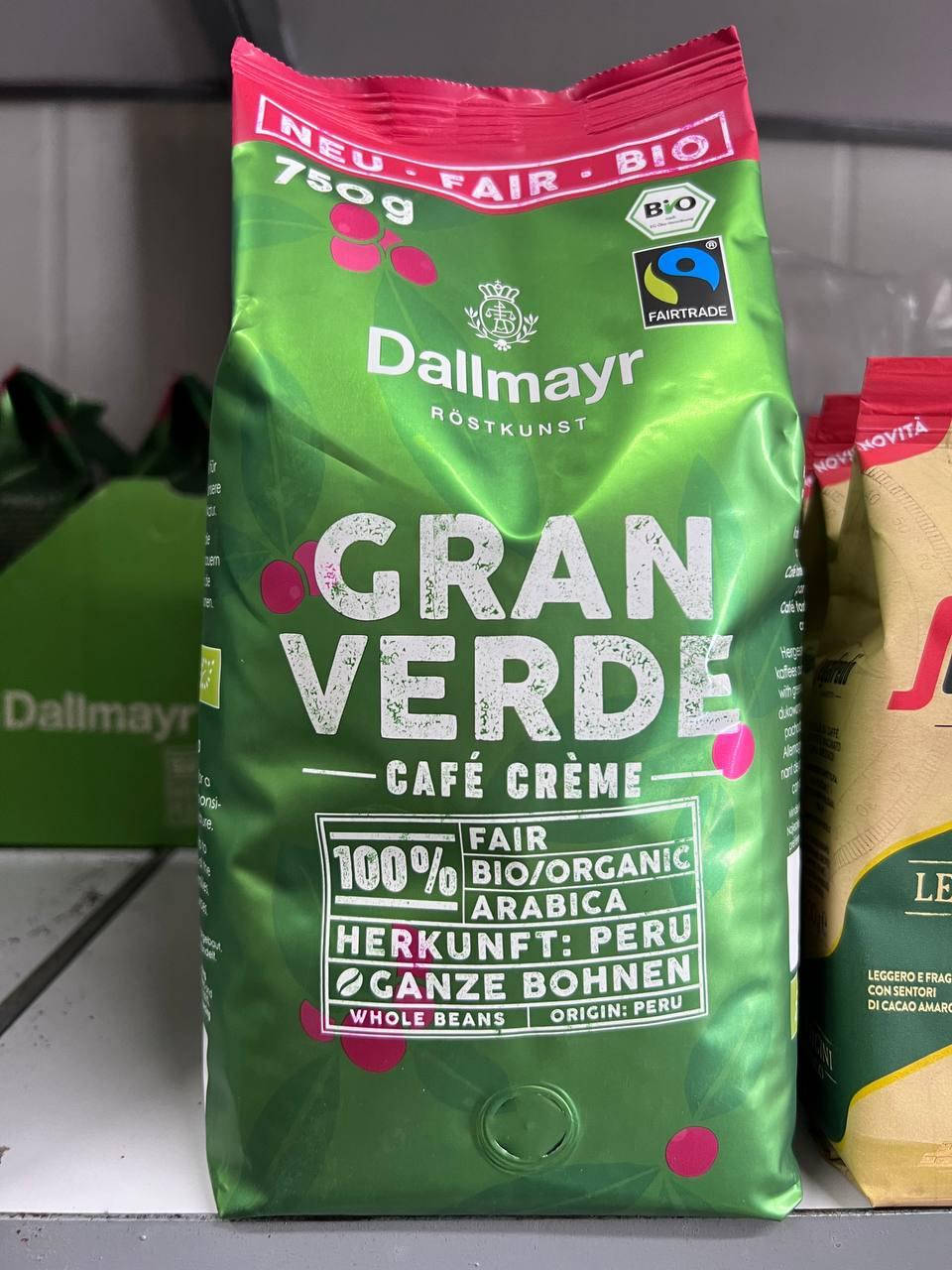

Кофе в зернах ☕️ "Dallmayr Gran Verde". 1000 гр. Германия