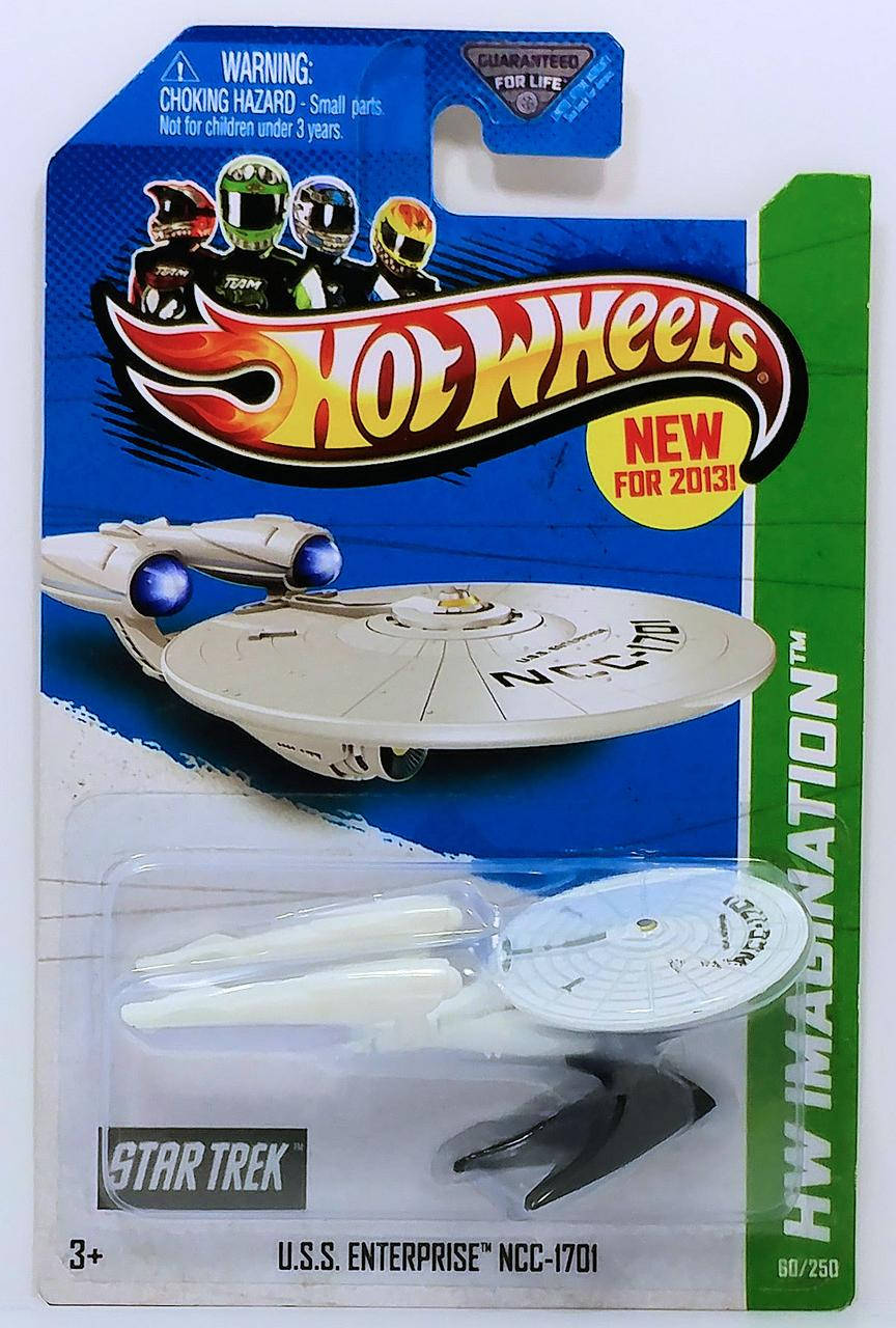 

Машинка Hot Wheels - U.S.S. Enterprise NCC-1701 - Star Trek - 2013 HW Imagination (#060). Mattel Оригинал