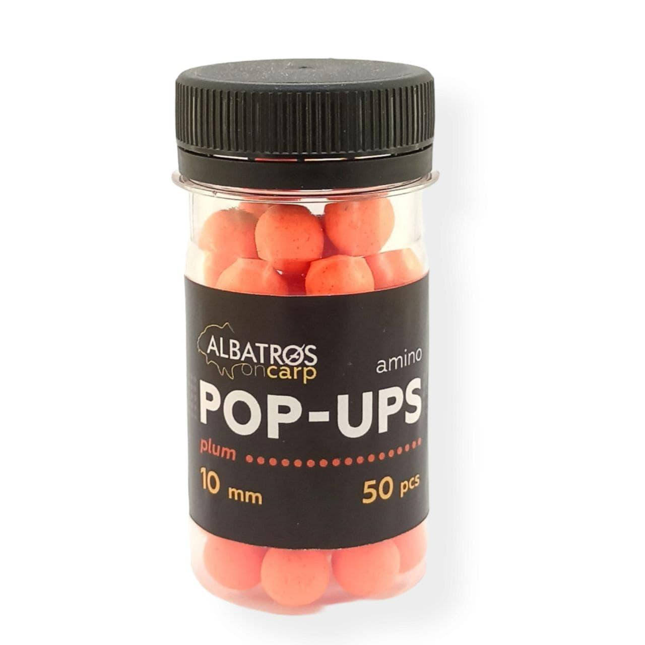 

Бойлы плавающие Amino POP-UP Plum (СЛИВА) 10мм "Albatros on Carp"