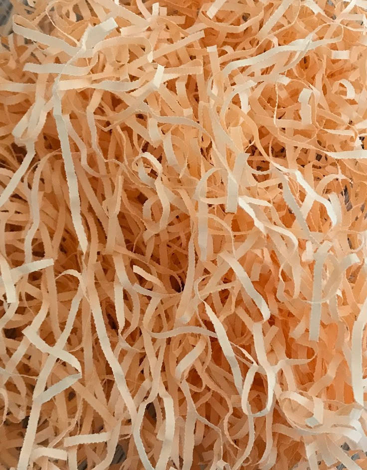 

ОПТ 500 грамм Бумажный наполнитель 2мм Персиковый