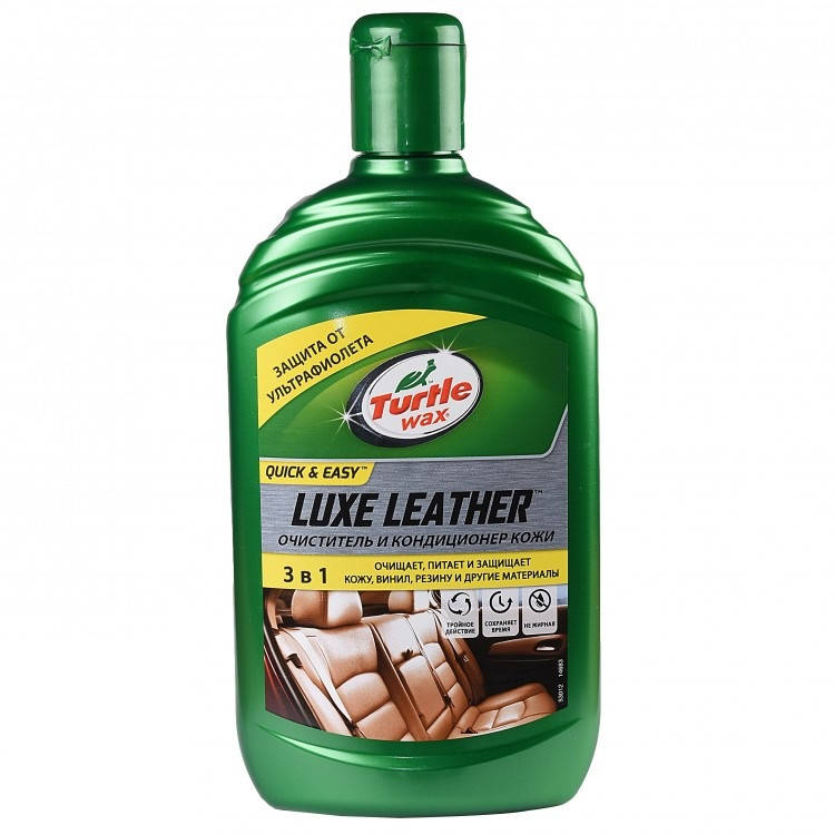 

Очиститель и кондиционер кожи Turtle Wax Luxe Leather 500 мл (53012)
